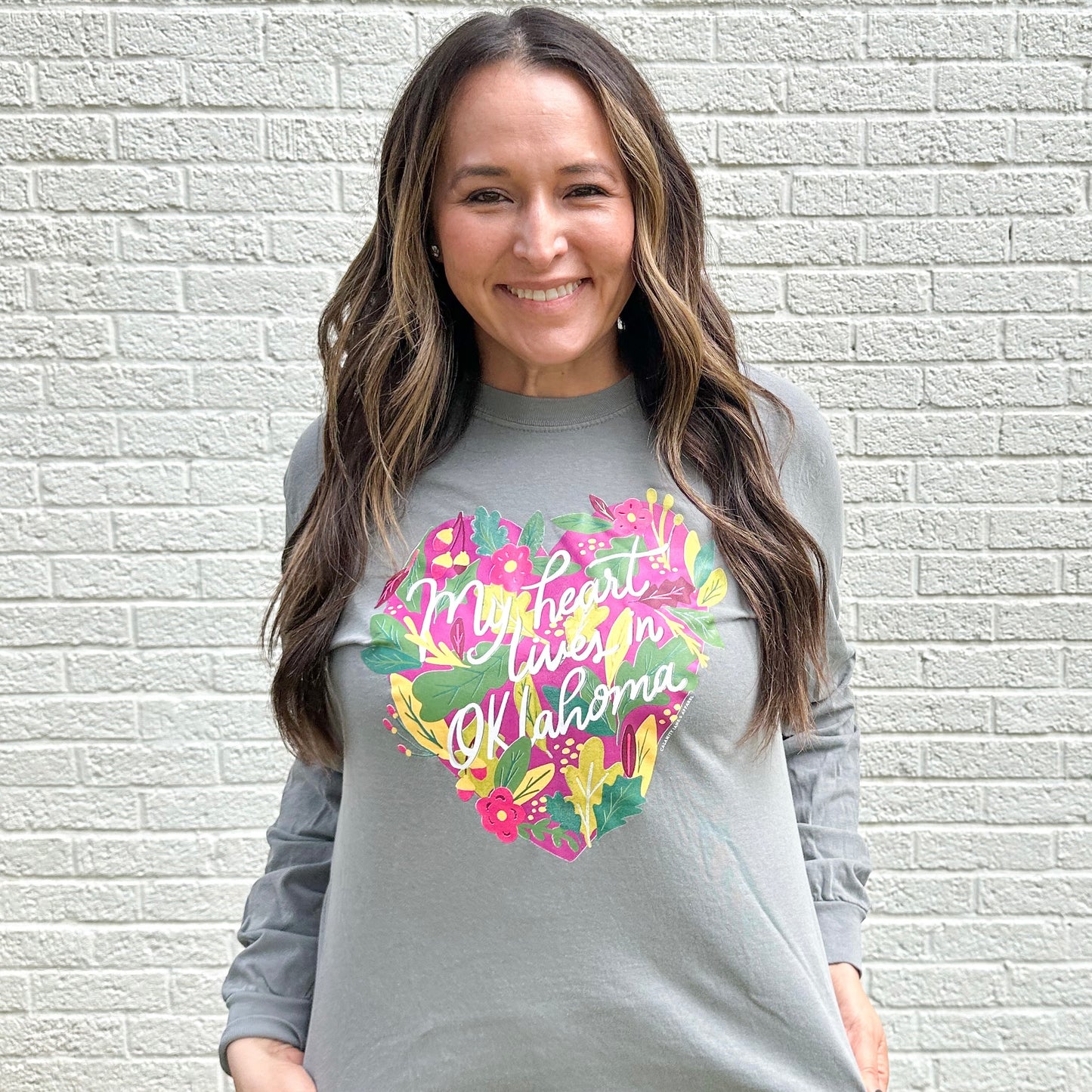 OKLAHOMA 2023: My Heart Lives in Oklahoma - LONGSLEEVE