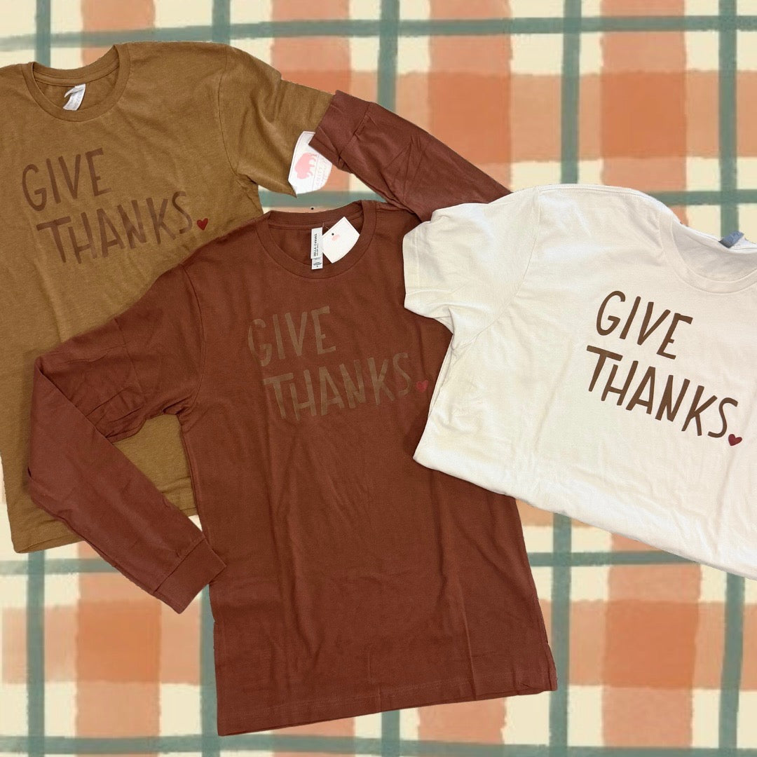 THANKSGIVING: Give Thanks