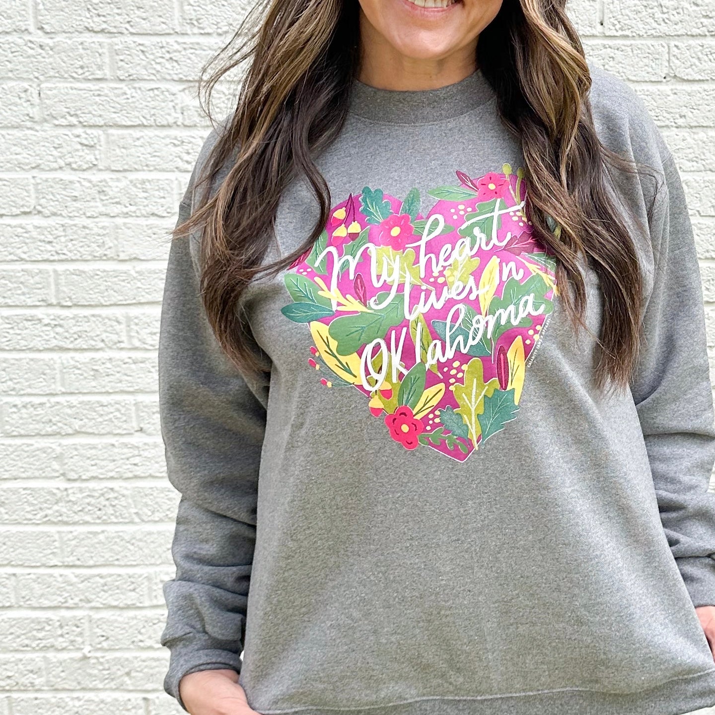 OKLAHOMA: My Heart Lives in Oklahoma - SWEATSHIRT