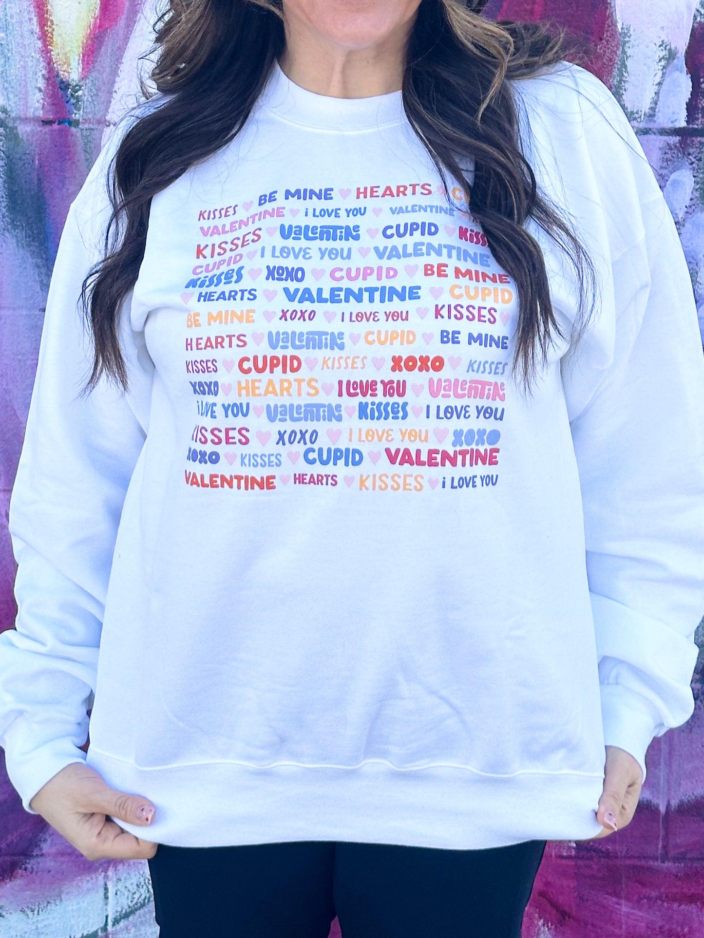 VALENTINES DAY 2024: Valentine Messages (SWEATSHIRT)