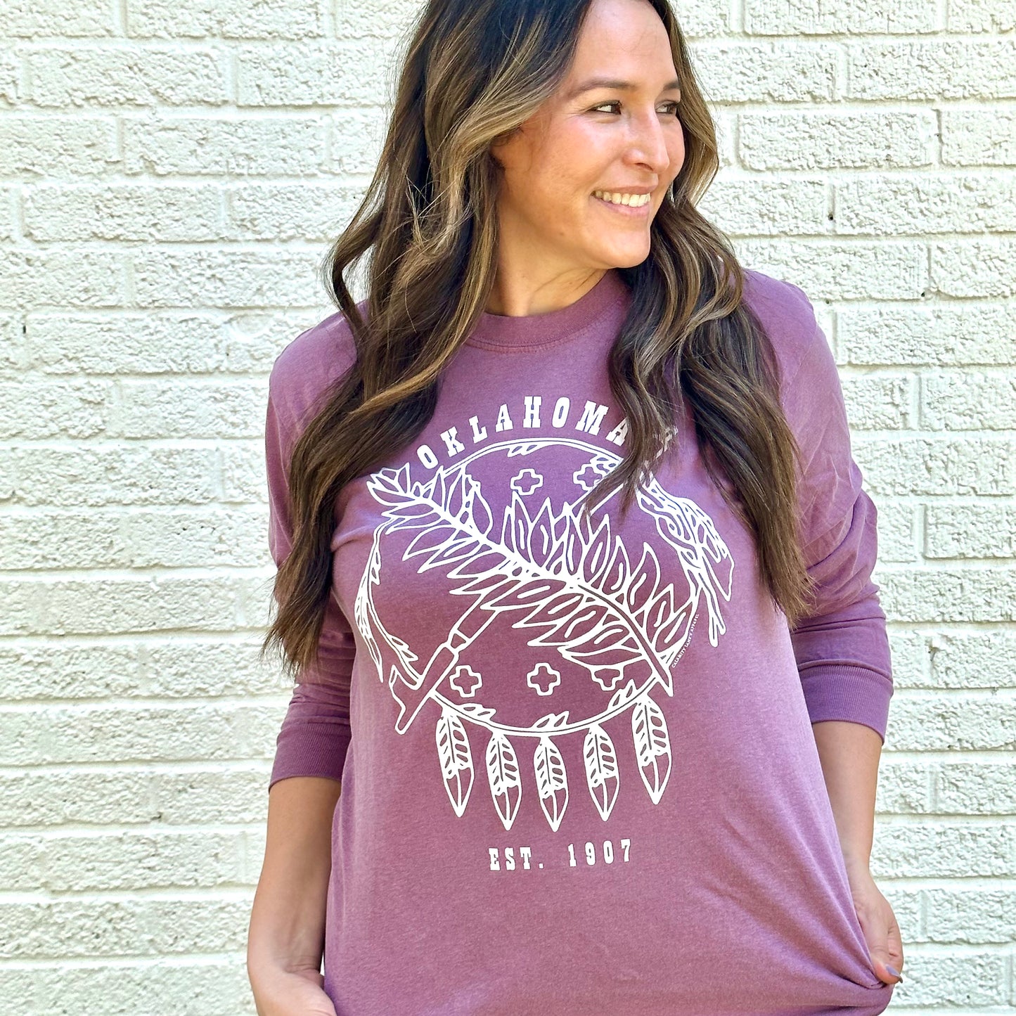 Oklahoma Simple Dreamcatcher 2023 (COMFORT COLORS LONGSLEEVE)