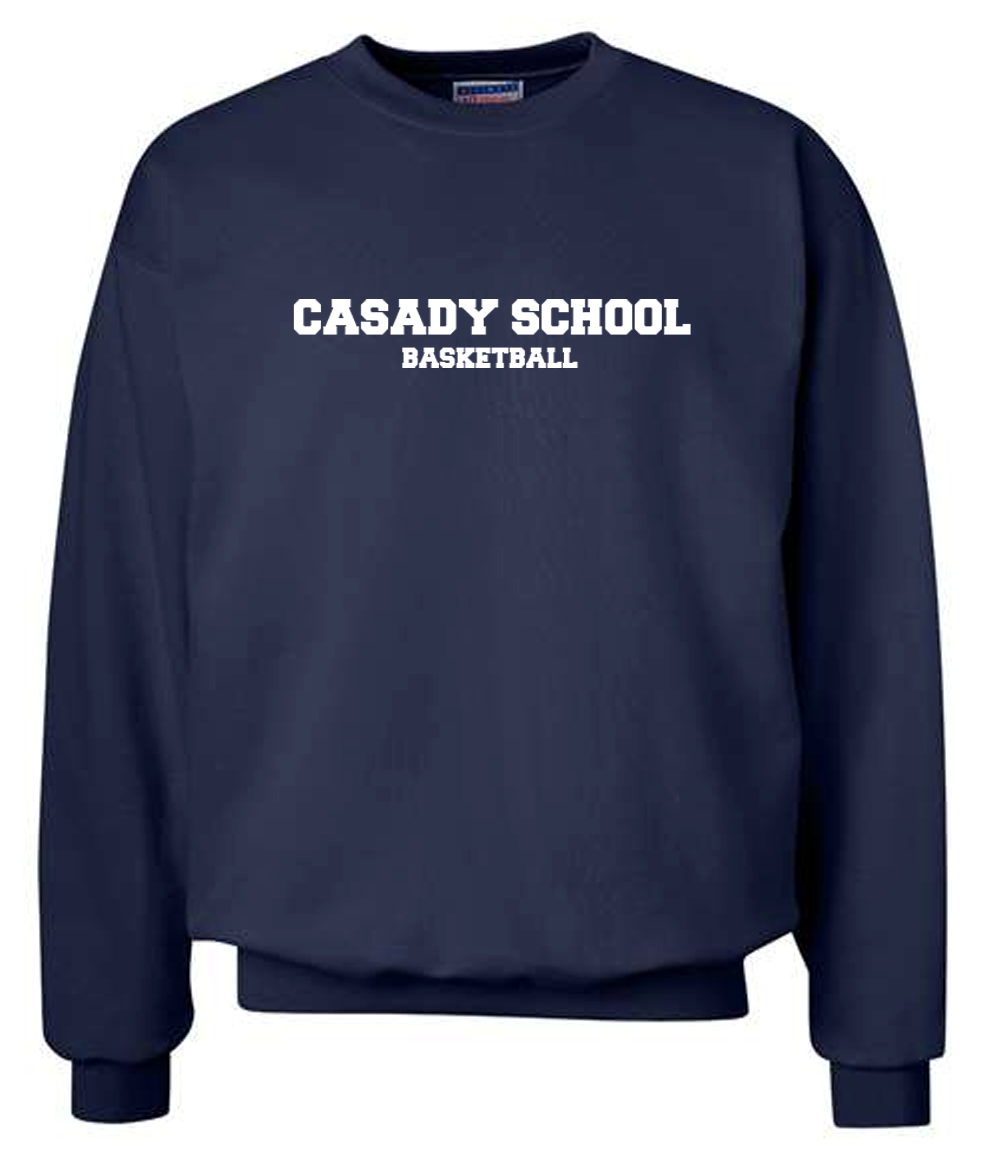 CASADY: Basketball Simple Athletic Text (SWEATSHIRT)