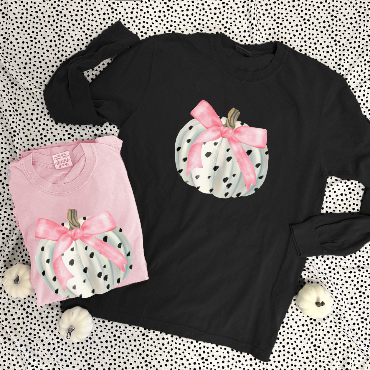 HALLOWEEN 2024: Preppy Coquette Pumpkin (LONGSLEEVE)