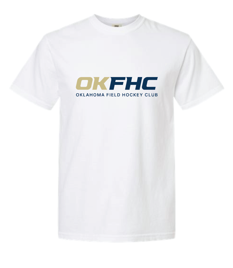 OKFHC: Text Logo COMFORT COLORS Shortsleeve Tee (ADULT & YOUTH)