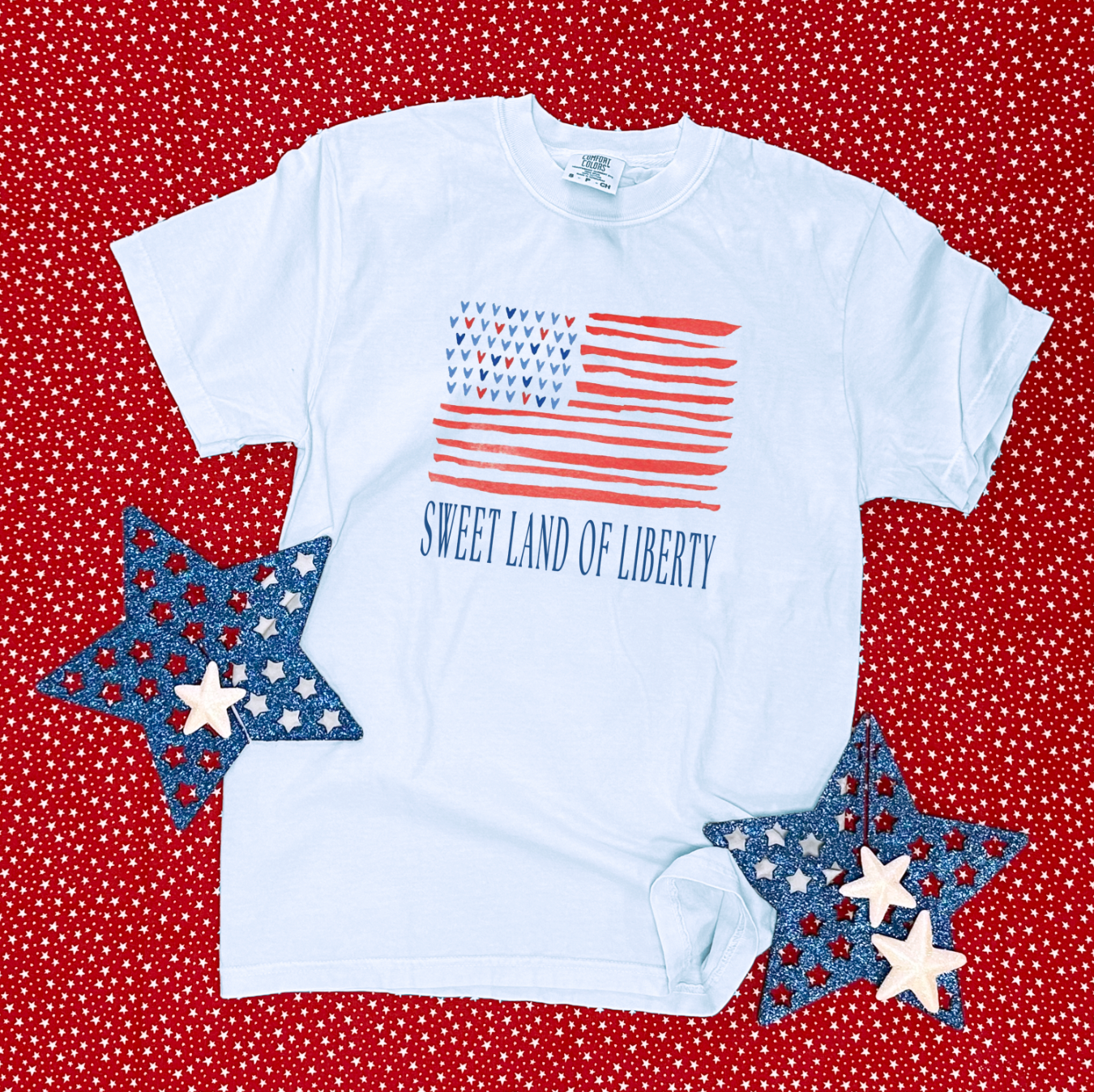 AMERICAN SPIRIT 2026: Sweet Land of Liberty (COMFORT COLORS SHORTSLEEVE)