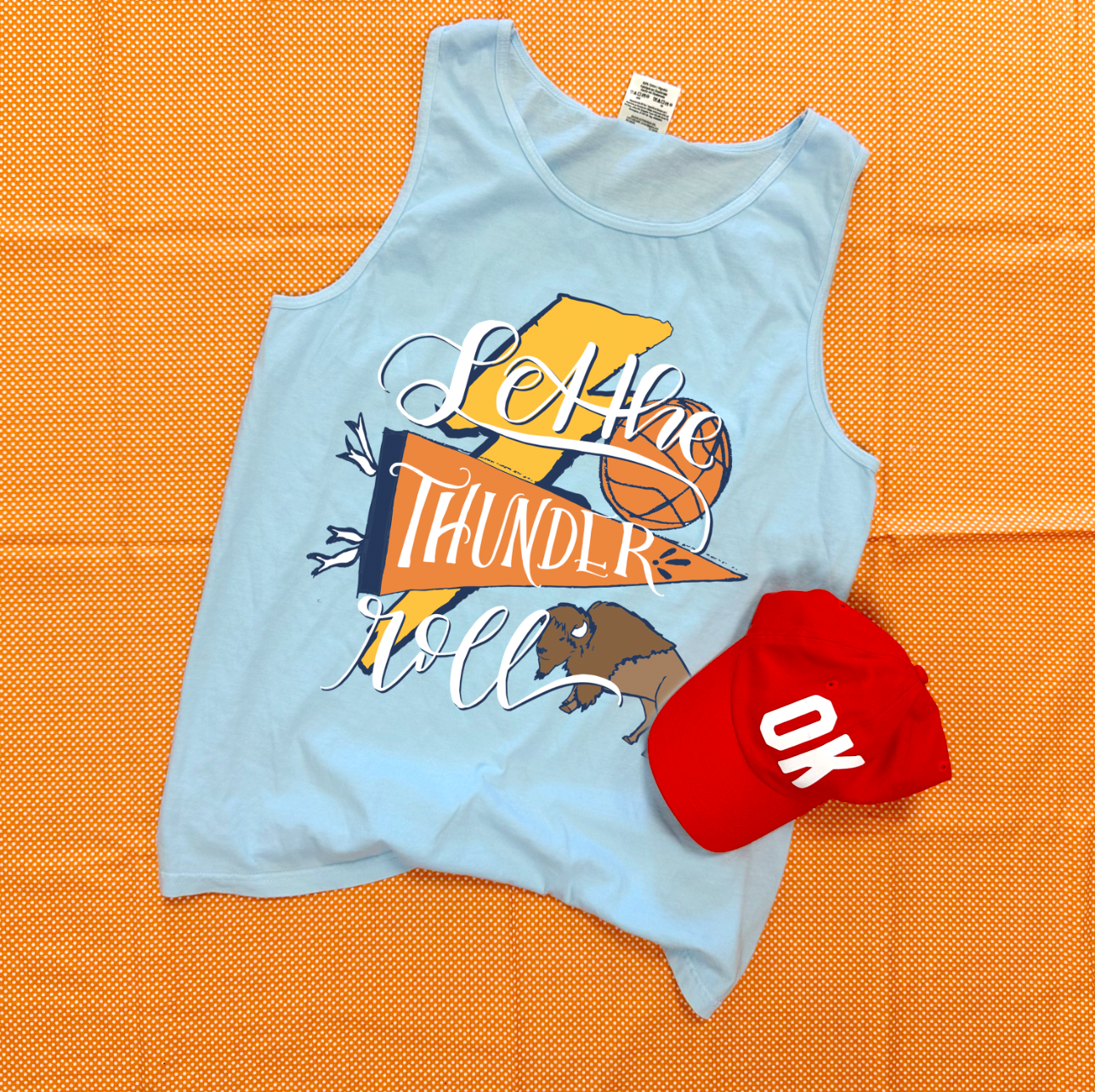 SWEET TEE TUESDAY: Let the Thunder Roll (COMFORT COLORS TANK TOP)