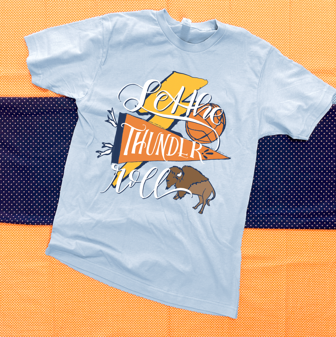 SWEET TEE TUESDAY: Let the Thunder Roll (BASIC CREW NECK)