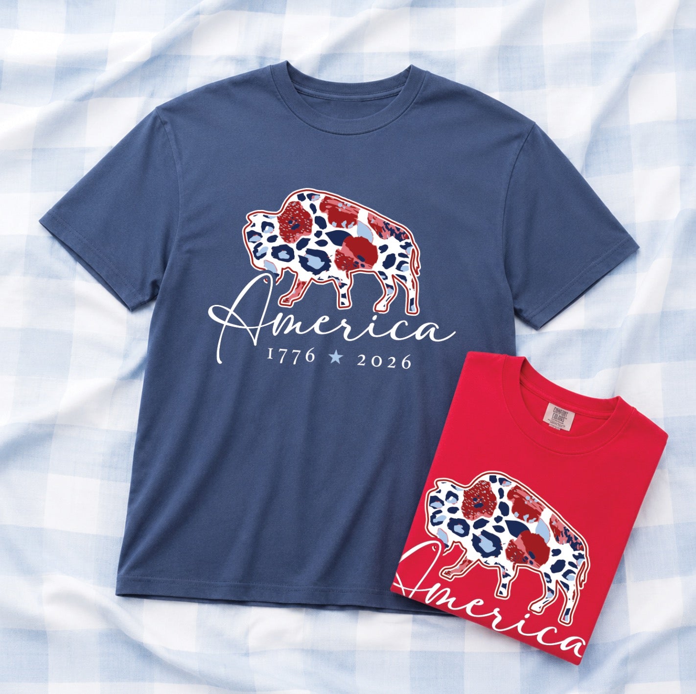 SWEET TEE TUESDAY: AMERICA 1776*2026 (COMFORT COLORS - SHORTSLEEVE)