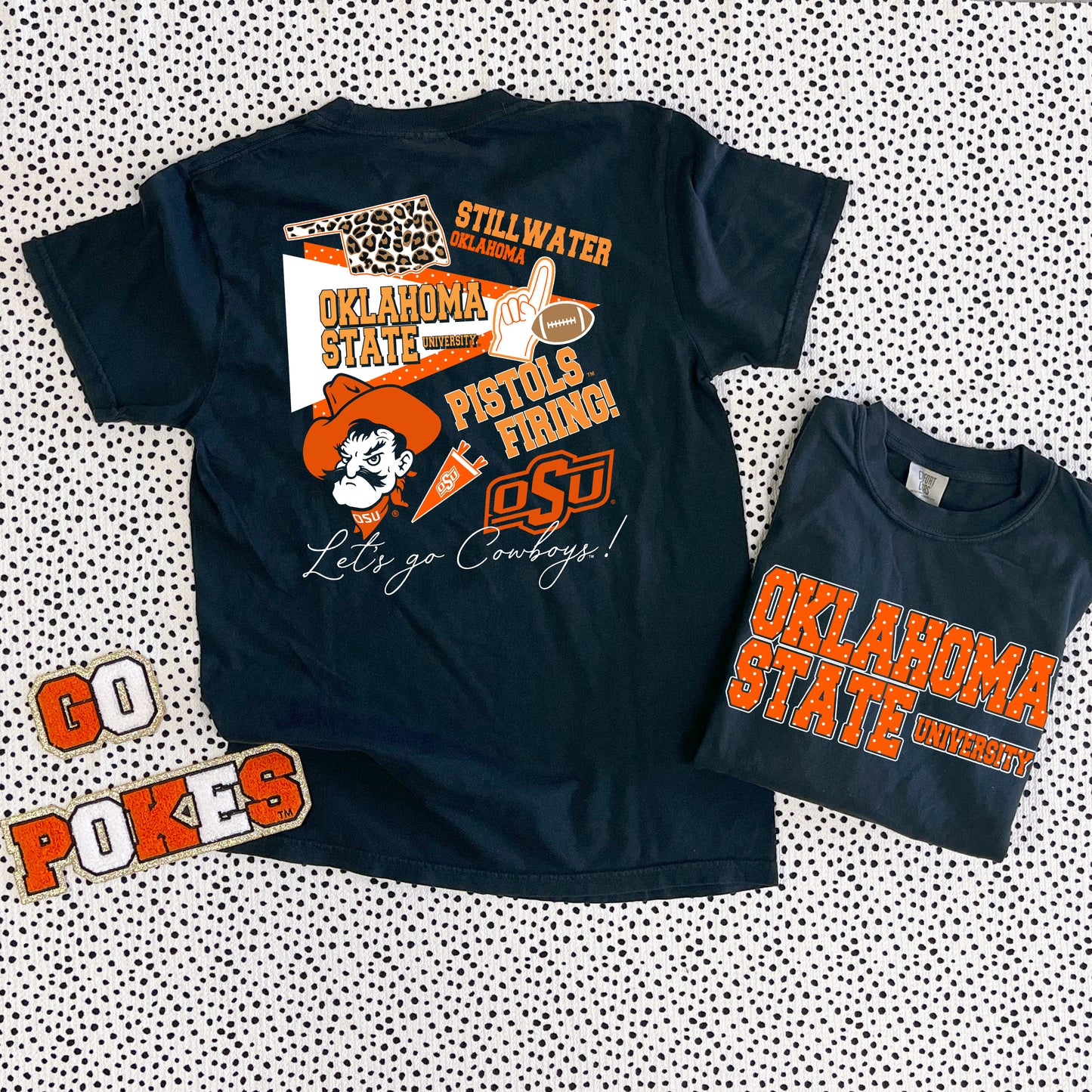 OK STATE 2025: OSU Modern Storyboard (COMFORT COLORS LONGSLEEVE)