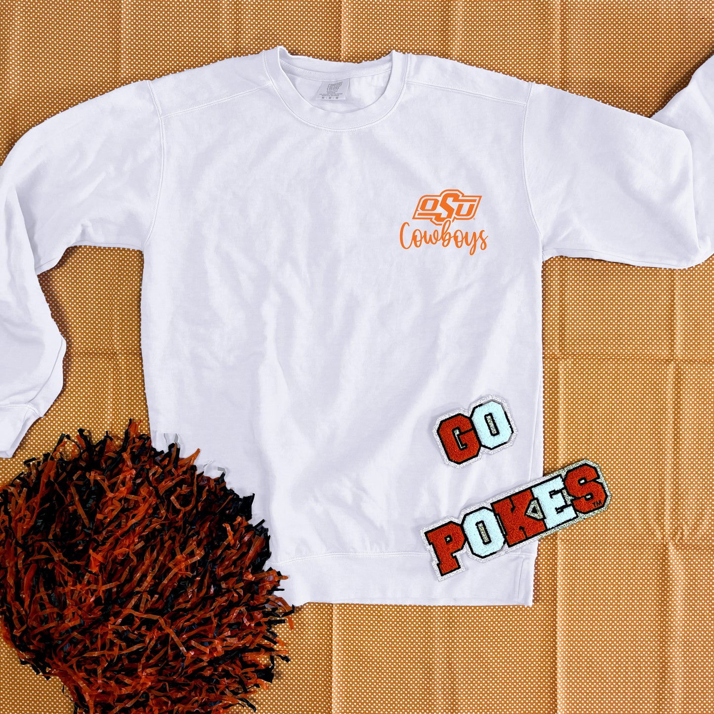 OK STATE 2025: Saturdays in Stillwater (COMFORT COLORS SWEATSHIRT)