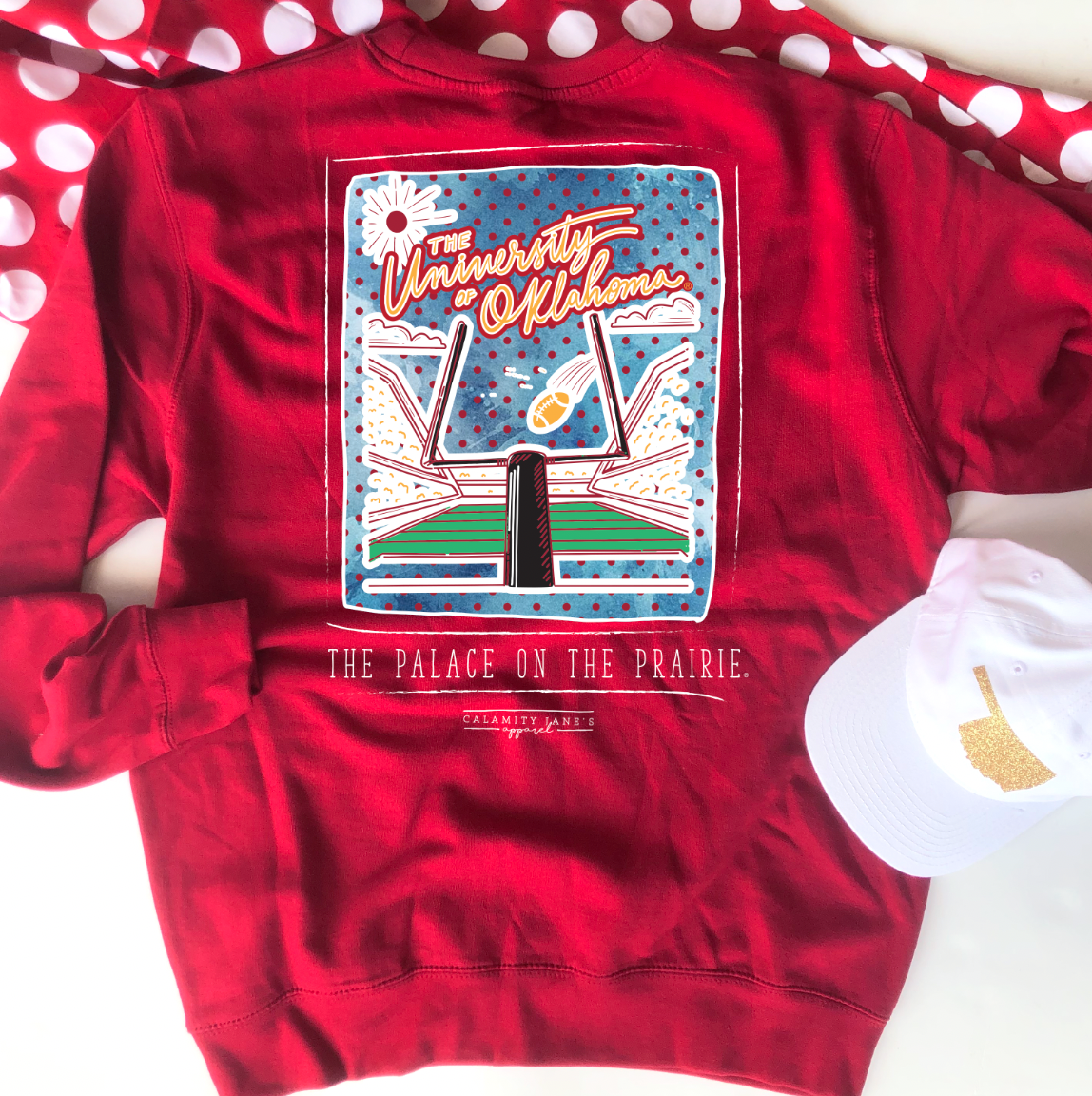 UNIV. OF OK 2022: The Palace on the Prairie (SWEATSHIRT)
