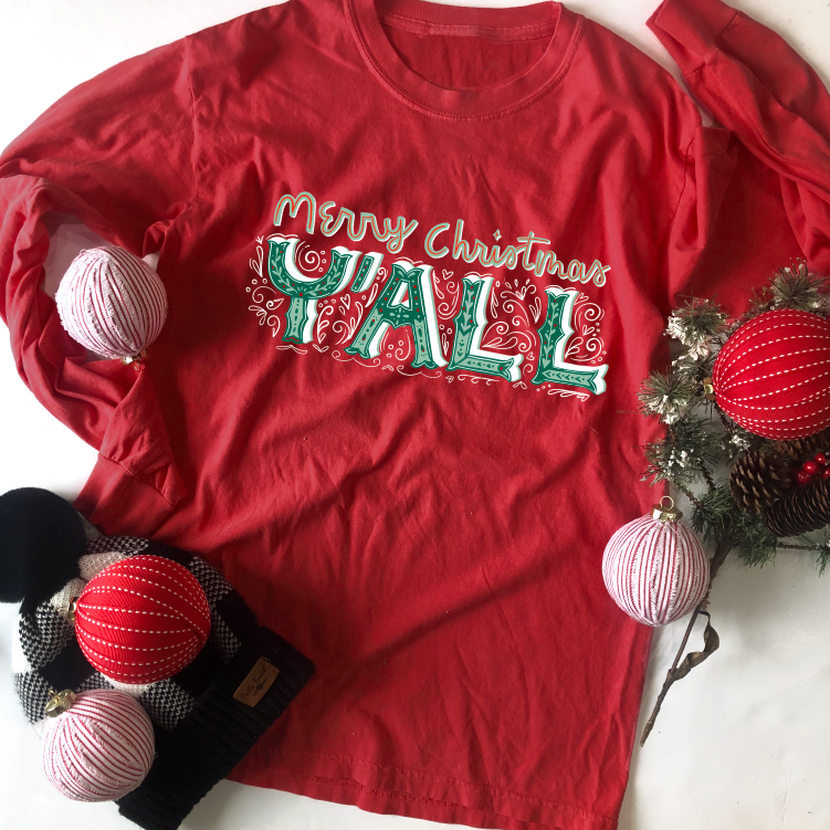 BLACK FRIDAY 2023: Merry Christma Y'all (LONGSLEEVE)