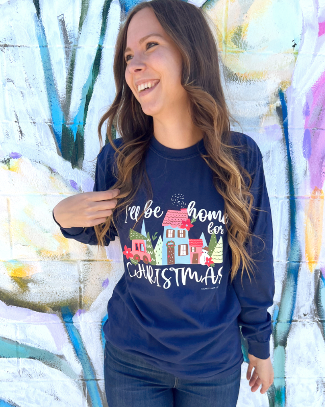 CHRISTMAS: I'll be home for Christmas (LONGSLEEVE)