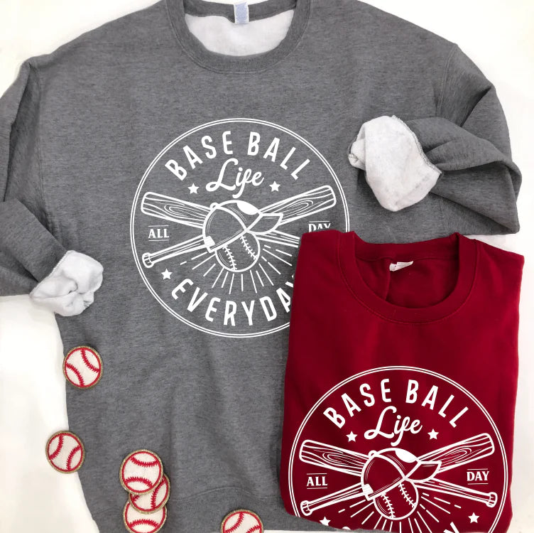 SPORTS LIFE: Baseball Life Everyday (SWEATSHIRT)