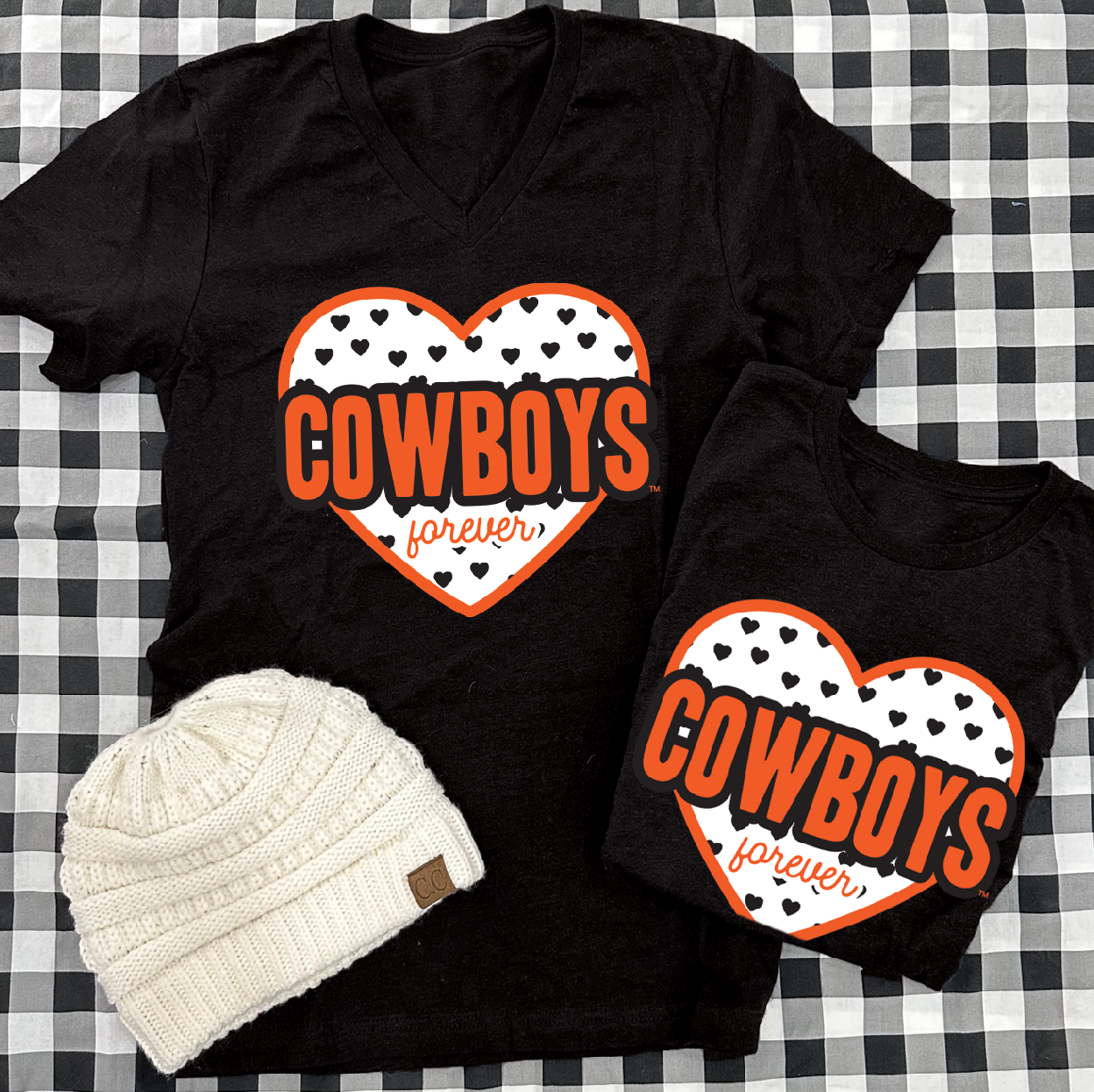 OSU Cowboys Forever! (CREW NECK or VNECK)