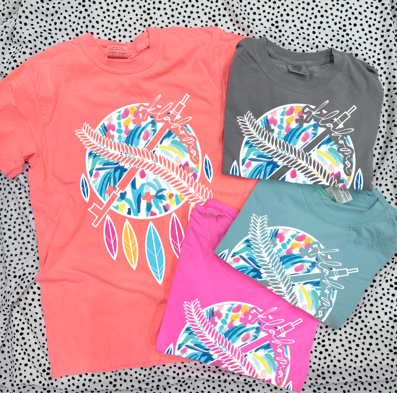 Oklahoma Dreamcatcher Summertime Prep (COMFORT COLORS SHORTSLEEVE)