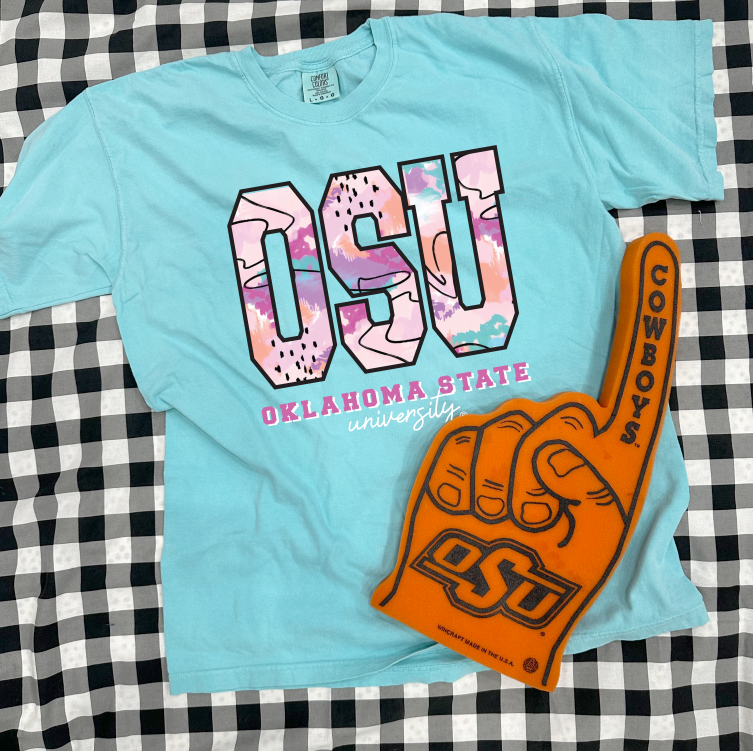 OK STATE (Spring 2023): OSU Bright Mixed Media (SHORTSLEEVE)