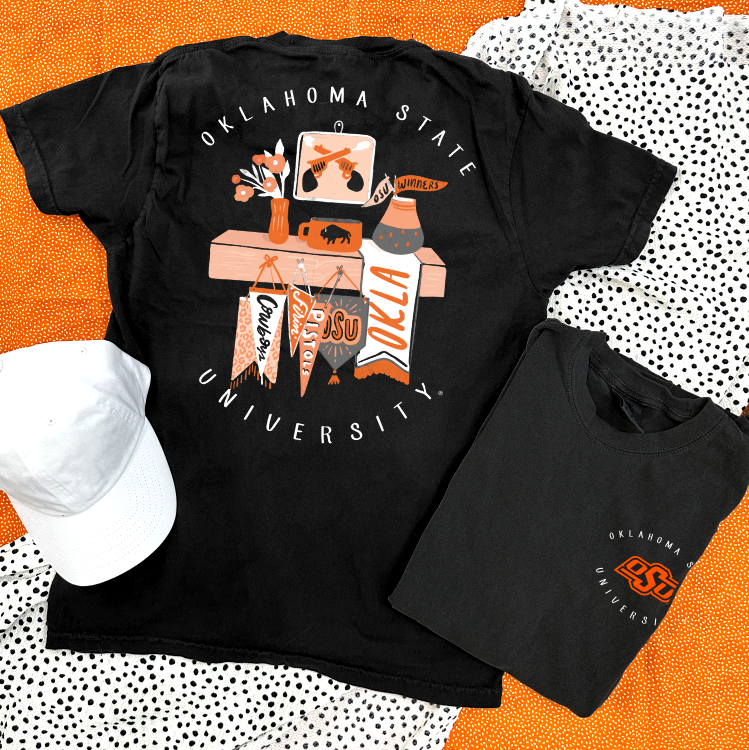 OK STATE (Spring 2023): OSU Spirit Shelf (SHORTSLEEVE)