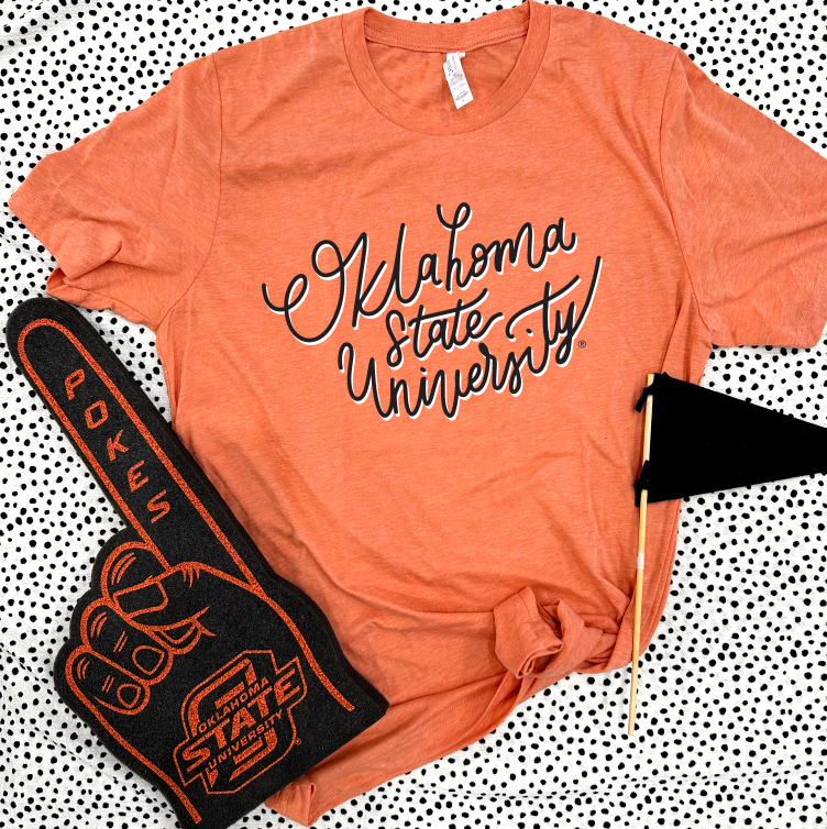 OK STATE (Spring 2023): Oklahoma State University Script (CREW NECK)
