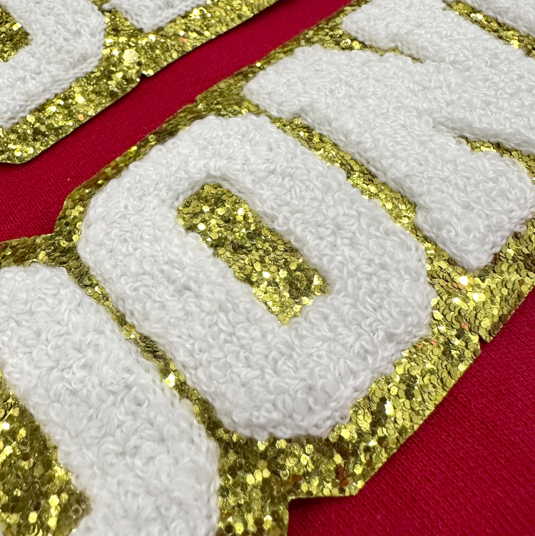UNIV of OK 2023: Boomer Sooner Chenille Patches (VNECK or CREW NECK)