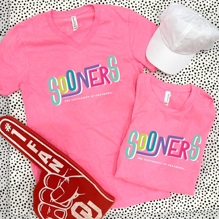 UNIV. OF OK (Spring 2023): Summertime Sooners (VNECK or CREW NECK)