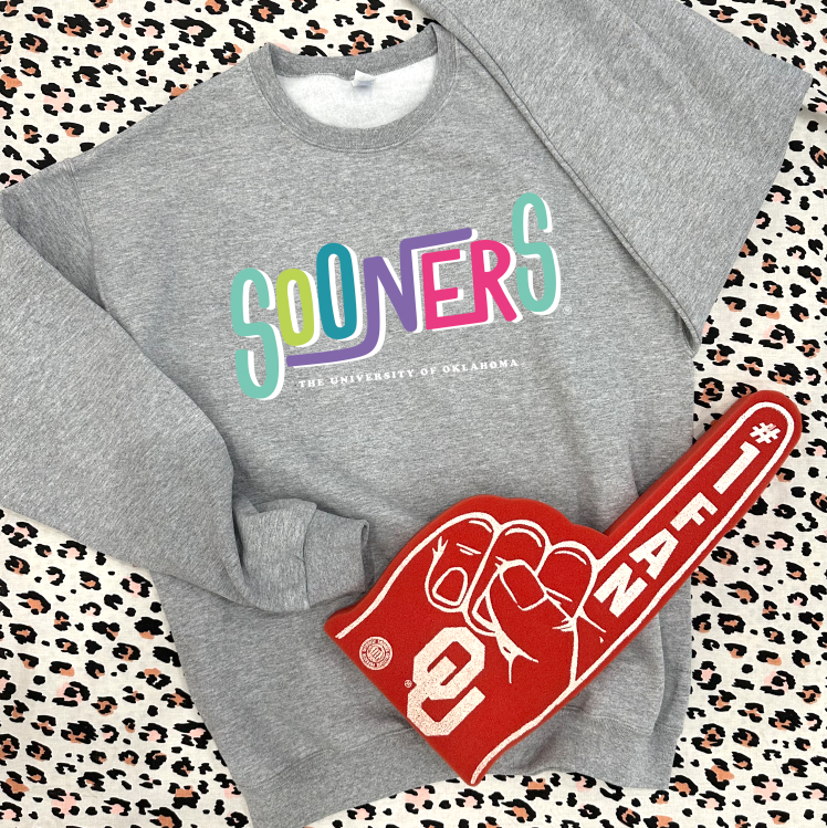 UNIV. OF OK (Spring 2023): Summertime Sooners (SWEATSHIRT)