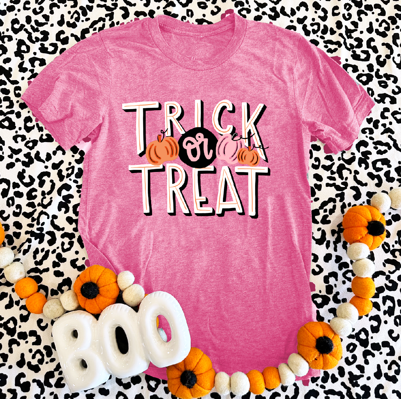 HALLOWEEN 2023: Trick or Treat Pretty Pumpkins - CREW NECK