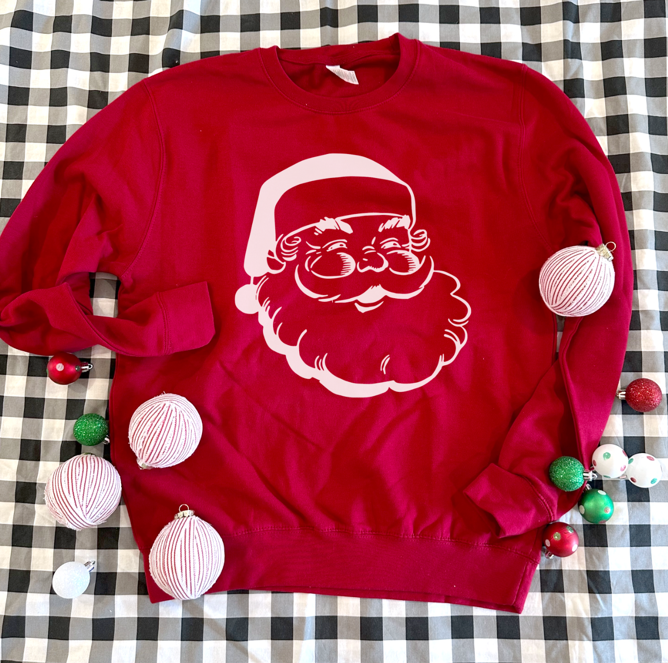 CHRISTMAS: Vintage Santa - SWEATSHIRT