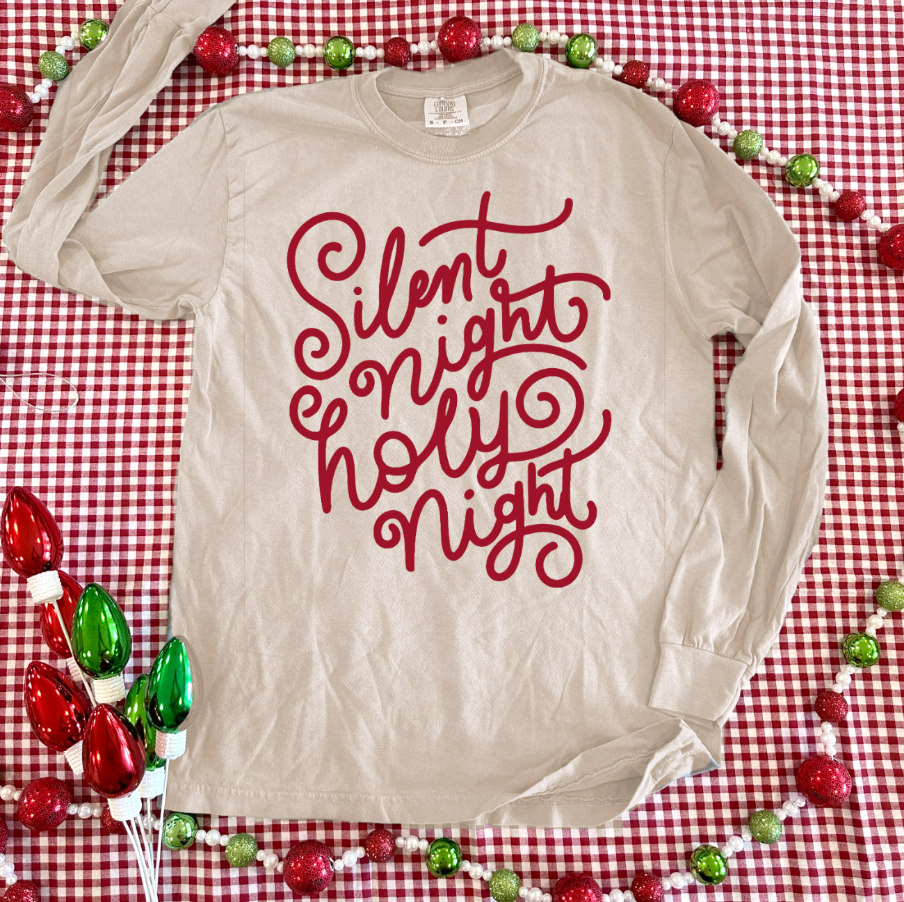 CHRISTMAS 2023: Silent Night, Holy Night - LONGSLEEVE