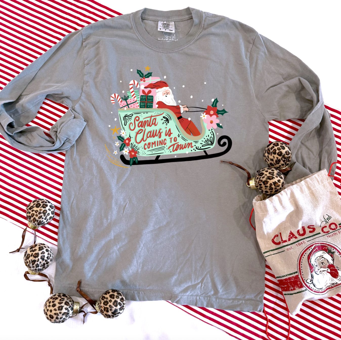 CHRISTMAS 2023: Santa Claus is Coming to Town - LONGSLEEVE