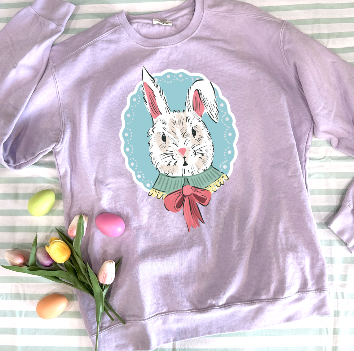 EASTER: Easter Bunny Illustration (SWEATSHIRT)