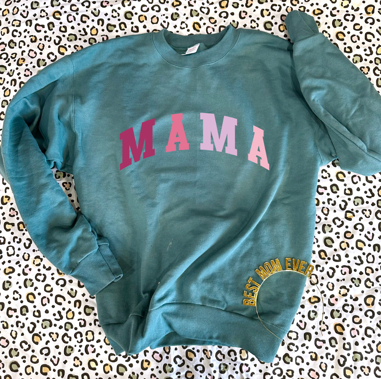 MOM LIFE: MAMA Varsity Brights (SWEATSHIRT)
