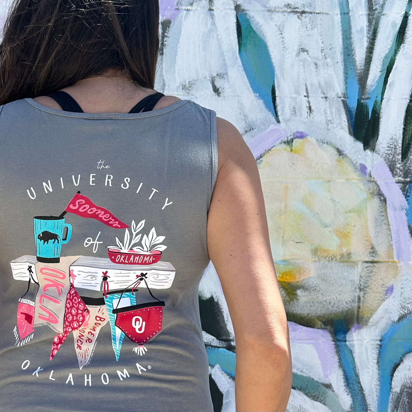 UNIV. OF OK (Spring 2023): OU Spirit Shelf (TANK TOP)