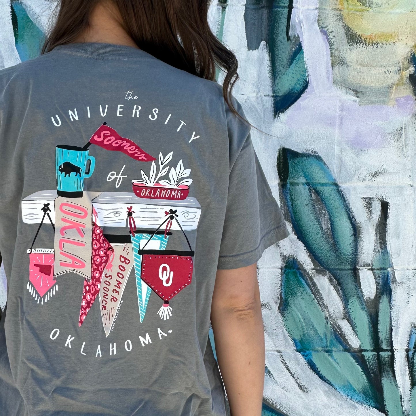 UNIV. OF OK (Spring 2023): OU Spirit Shelf (SHORTSLEEVE)