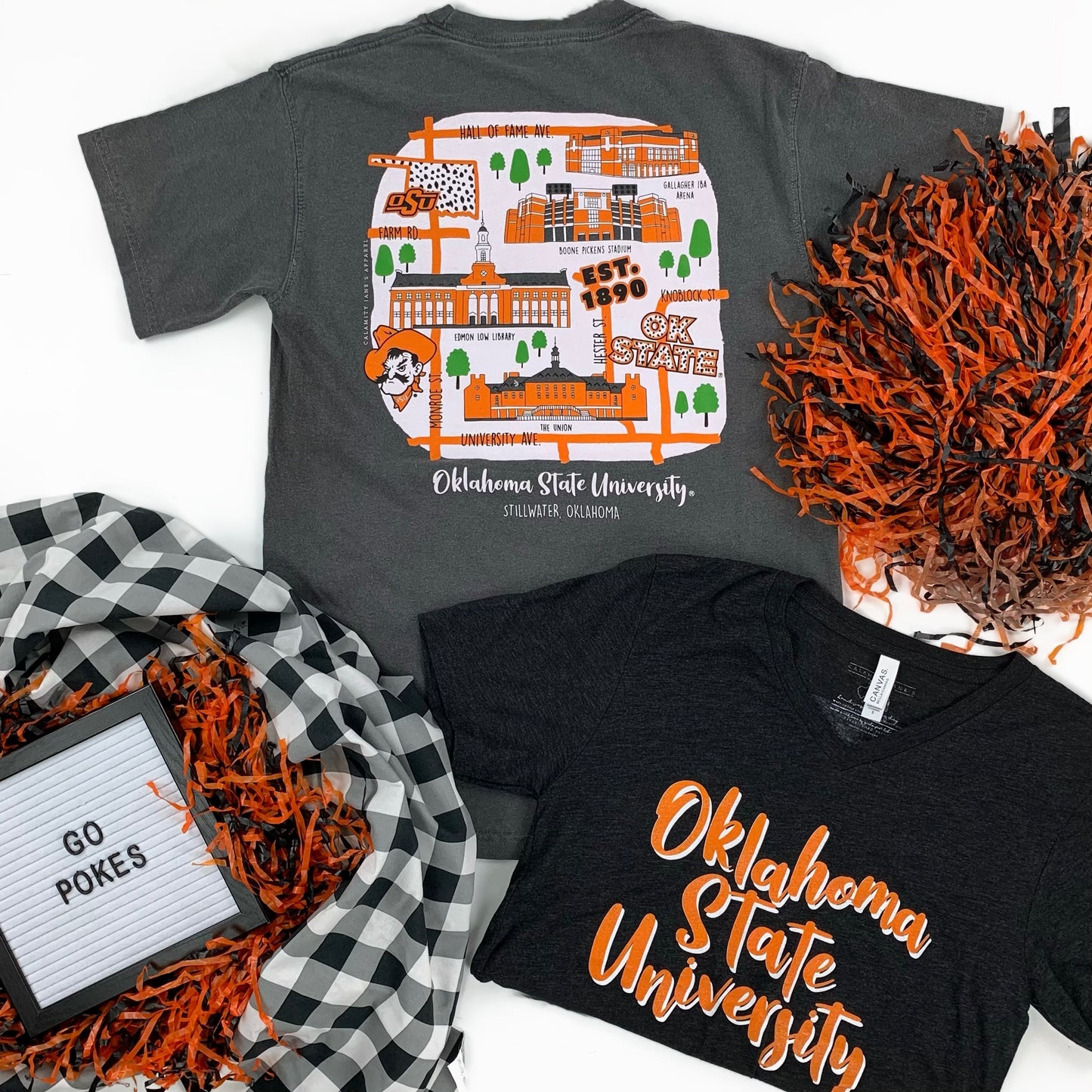 OK STATE 2020: OSU Campus Storyboard - Vneck