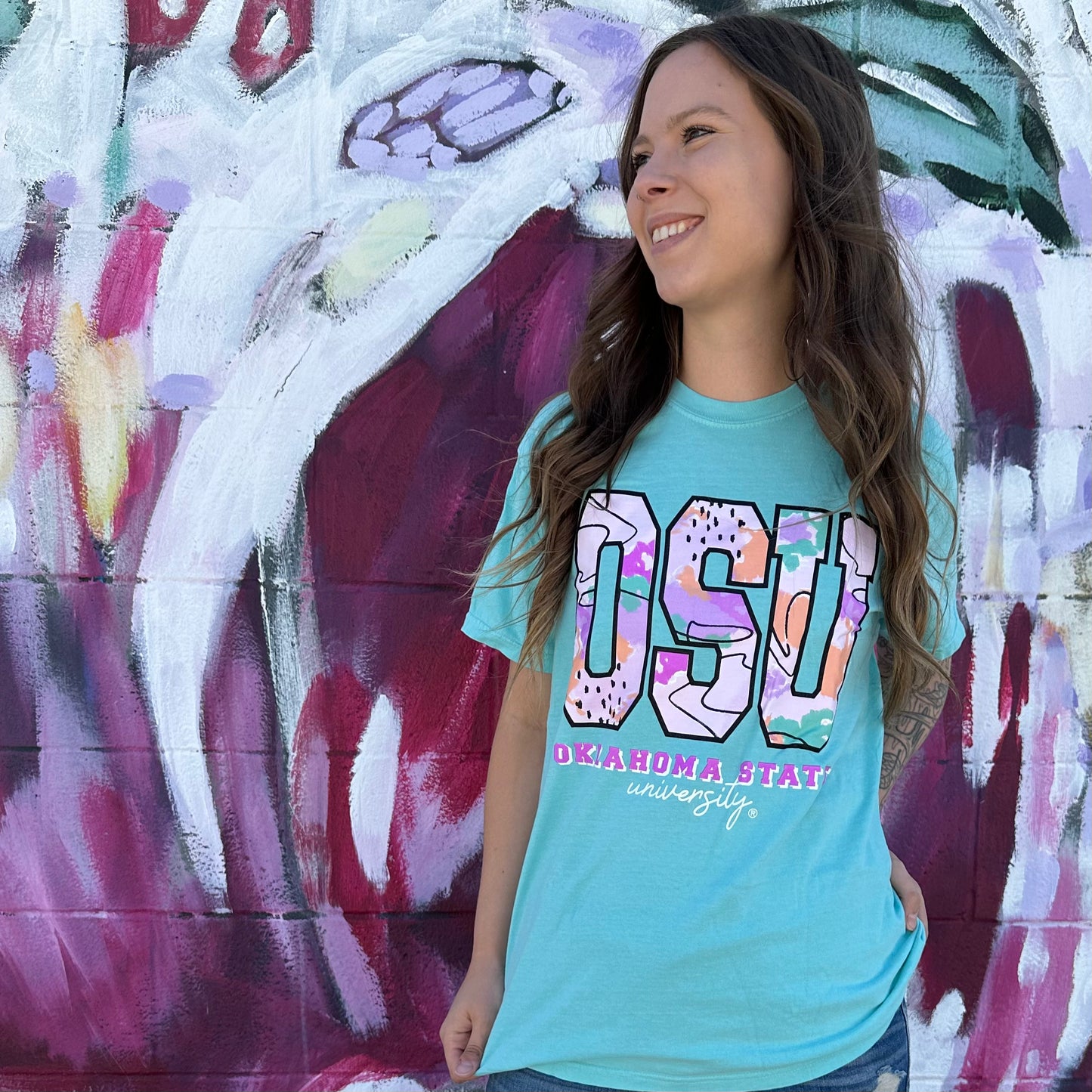 OK STATE (Spring 2023): OSU Bright Mixed Media (SHORTSLEEVE)