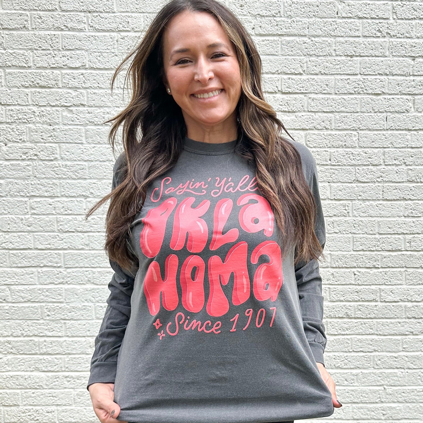 OKLAHOMA 2023: Sayin' Y'all Since 1907 - LONGSLEEVE