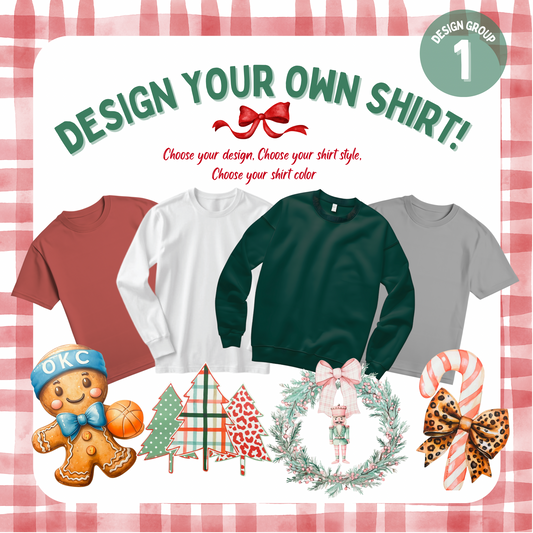 SWEET TEE TUESDAY: *DESIGN YOUR OWN SHIRT* GROUP 1