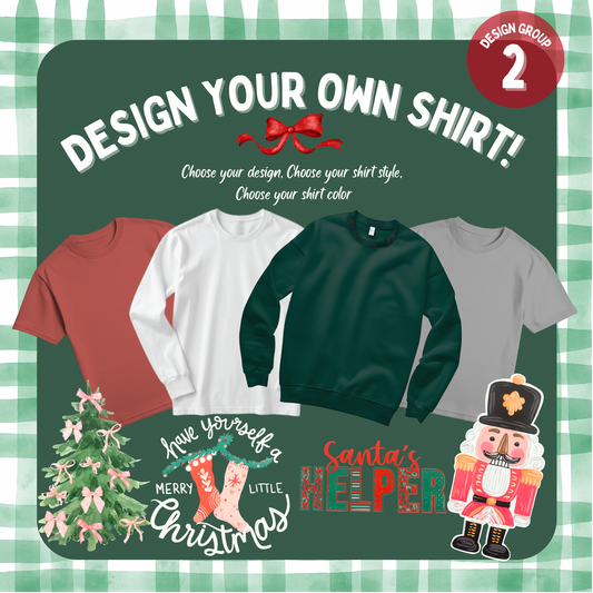SWEET TEE TUESDAY: *DESIGN YOUR OWN SHIRT* GROUP 2
