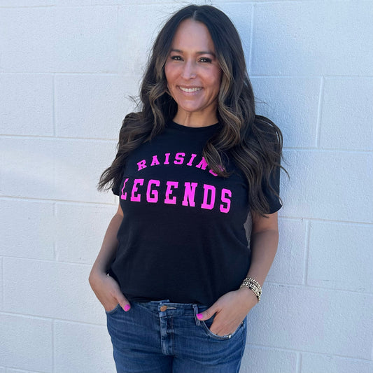MOM LIFE 2024: Raising Legends (VNECK OR CREW NECK)