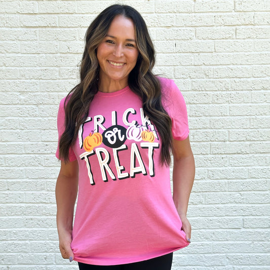 HALLOWEEN 2023: Trick or Treat Pretty Pumpkins - CREW NECK
