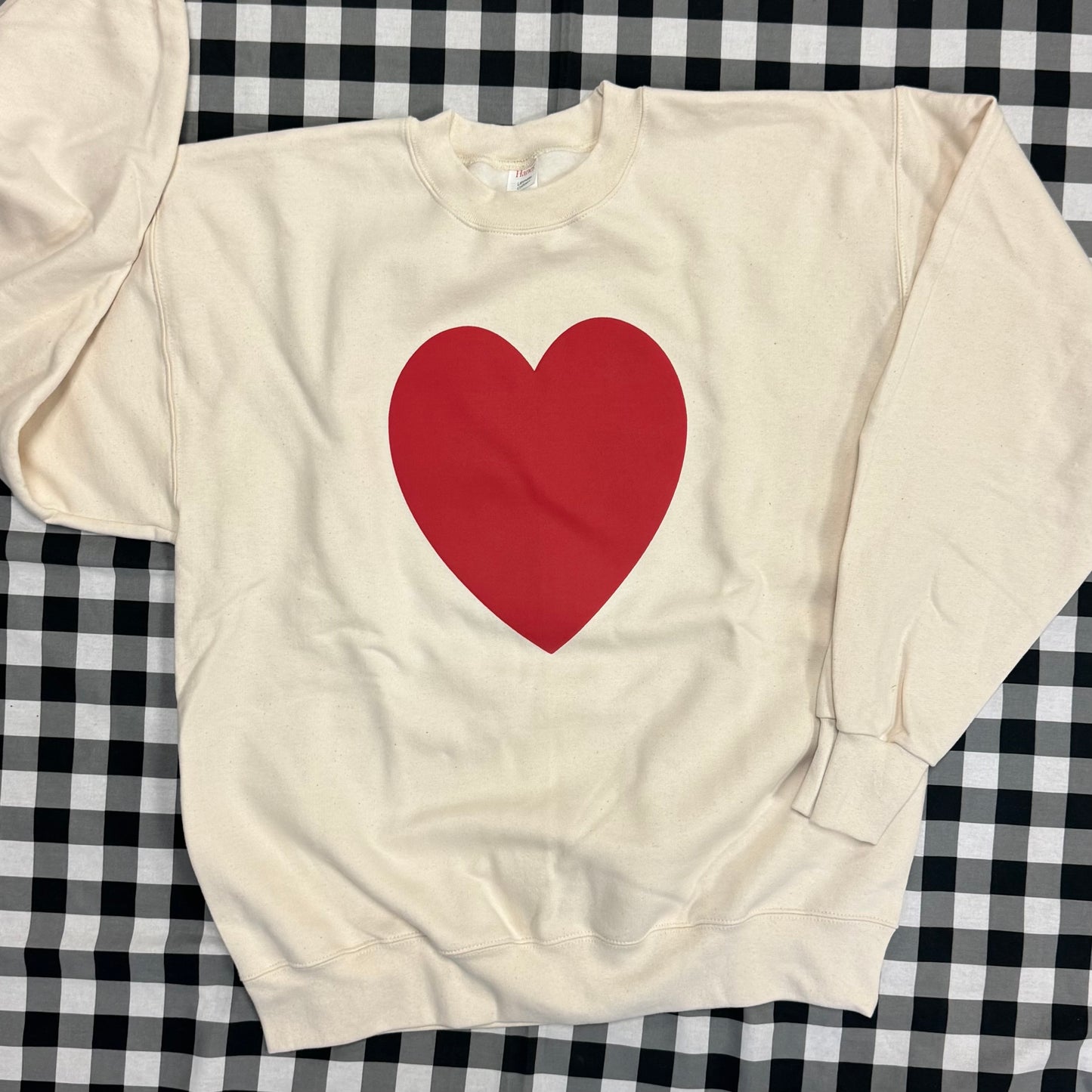 VALENTINE: RED PUFF HEART