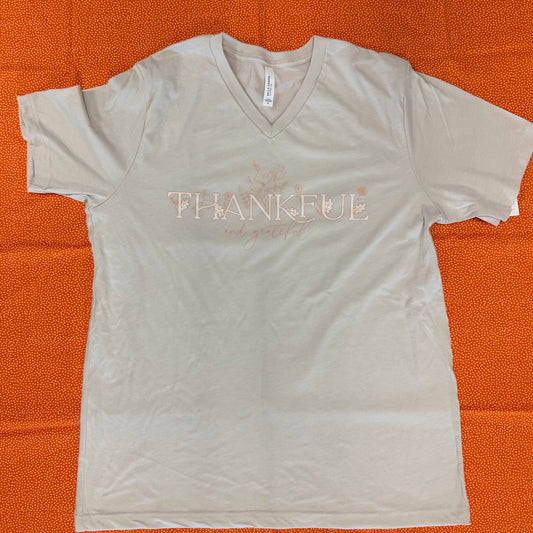 THANKSGIVING 2024: Thankful and Grateful Coquette (VNECK)