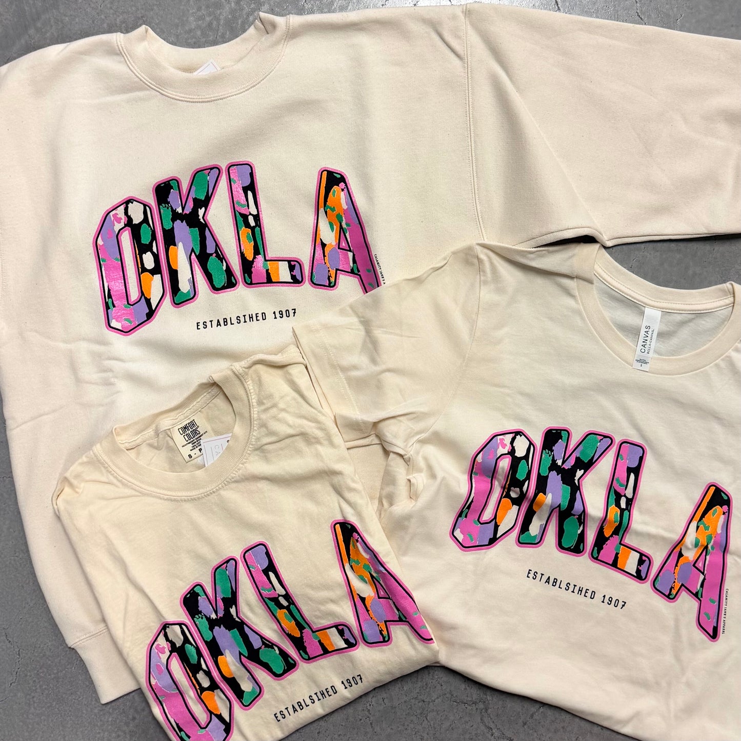 OKLAHOMA: OKLA Vincent Mod Abstract Pattern