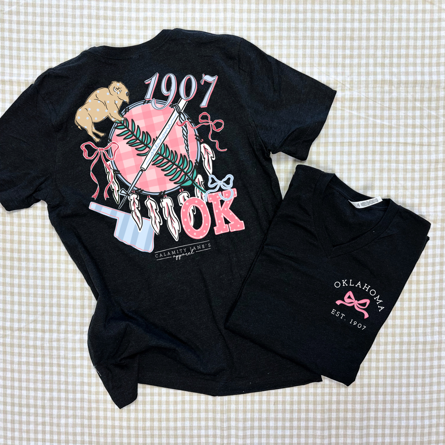 OKLAHOMA 2026: 2026 Oklahoma Storyboard (BELLA CANVAS VNECK)