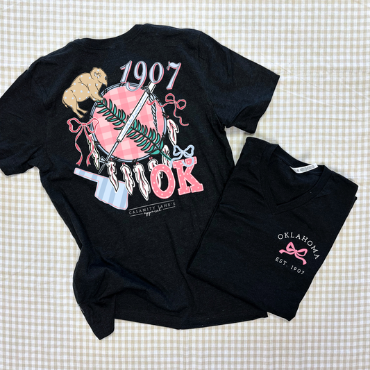 OKLAHOMA 2026: 2026 Oklahoma Storyboard (BELLA CANVAS VNECK)