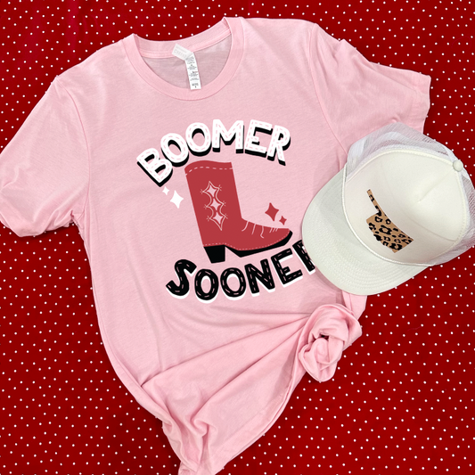 UNIV of OK 2023: Boomer Sooner Cowboy Boot (CREW NECK)