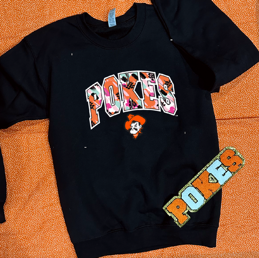 SWEET TEE TUESDAY: *OK STATE EDITION* - Pokes & Pete Painted Varsity (ULTIMATE SWEATSHIRT)