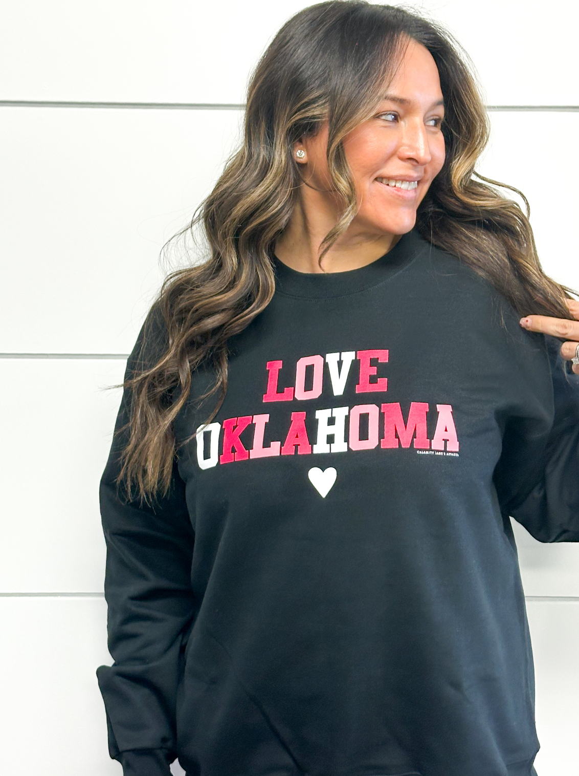 VALENTINES DAY 2024: Love Oklahoma (SWEATSHIRT)
