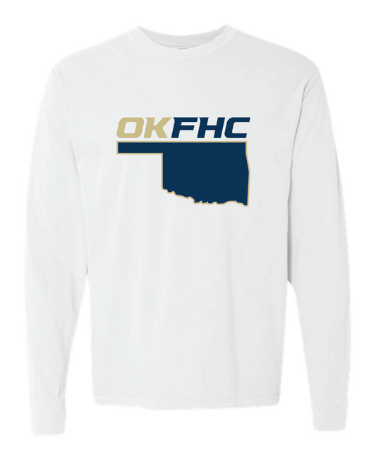 OKFHC: Oklahoma Logo Longsleeve Tee (ADULT & YOUTH)